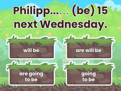 แบบทดสอบ Going to and will