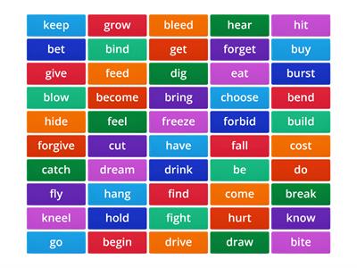 Irregular Verbs 