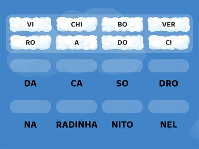 CIRANDA CIRANDINHA - COMPLETAR A PALAVRA