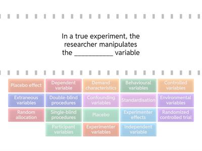 Year 11 ATAR Psychology 2025 Revision Research Methods ONE