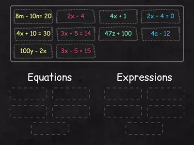 Algebraic Expressions