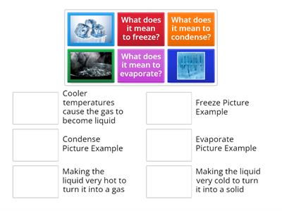 Temperature Changes with Properties of Matter