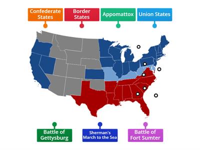 Civil War Mapping Activity