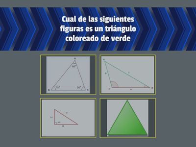 Identificando los triángulos
