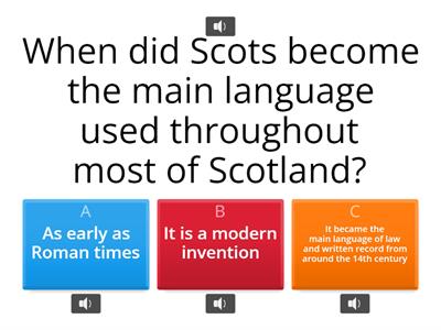 Scots Language: History and Development