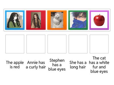 Descriptive quiz match making 