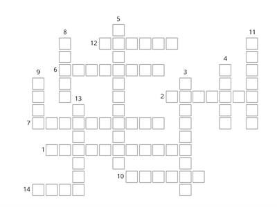 Environment - crossword