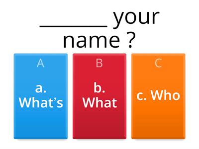 Unit 1 and 2 Grade 3 English