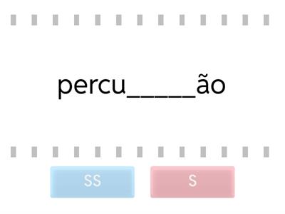  Ortografia S ou SS? 