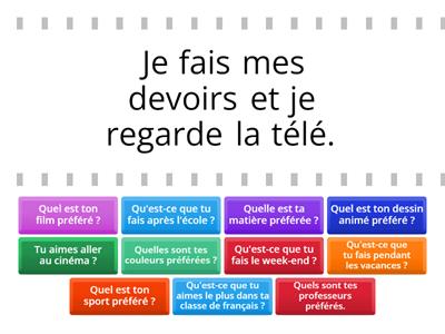 DELF A1.1 - PO Questions 1ère partie #2