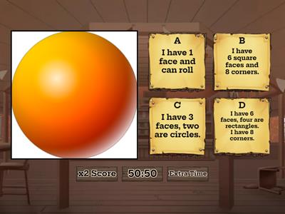  3D Shapes - Gameshow quiz