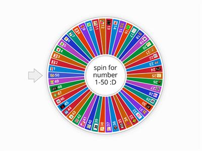 ESL Random number 1-50