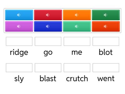 Match Open & Closed Syllables