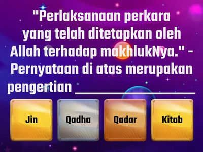 Beriman kepada Qadha dan Qadar