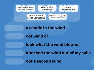 WIND- IDIOMS