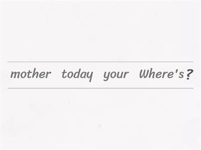 Information questions with be