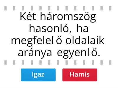 Hasonlóság 8