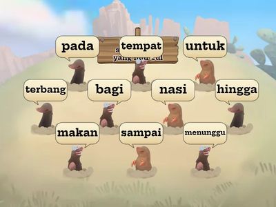 Bahasa Melayu Tahun 3: Kata Sendi Nama