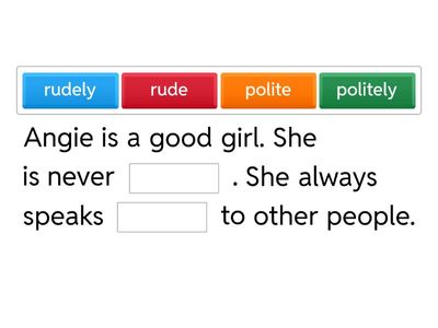 Adverb vs. adjective 