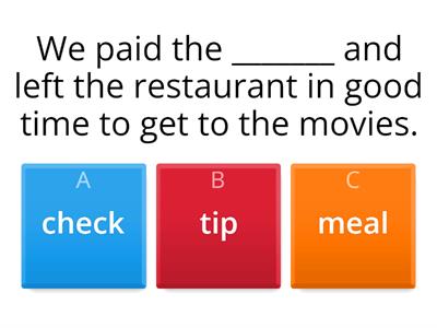 Vocabulary: Progress check unit 10 (Intermediate plus)