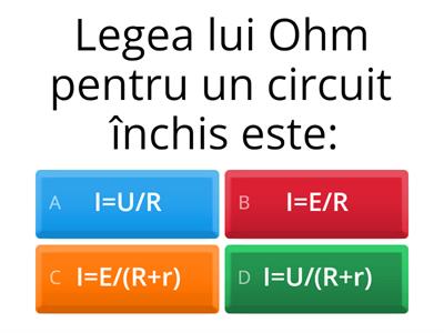 Profesor Novac Mariana - Legi şi teoreme pentru determinarea mărimilor electrice din circuitele de c.c.