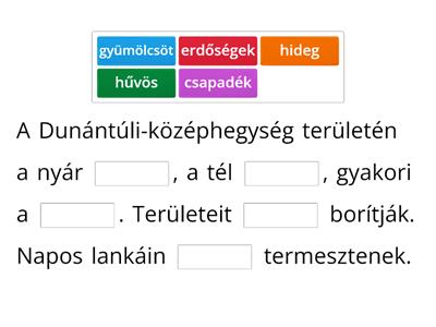 Dunántúli-középhegység