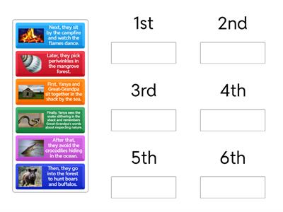 Sequencing events Brother Moon