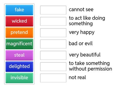 adjectives revision Emperor's new clothes