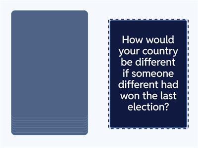 mixed conditional speaking