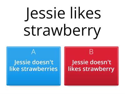 PRESENT SIMPLE NEGATIVE