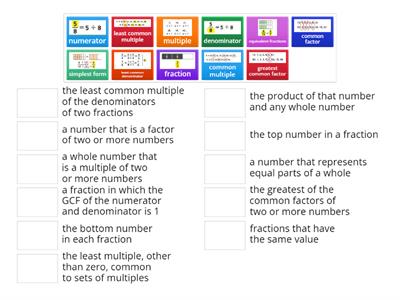 Chapter 8 Math Vocabulary