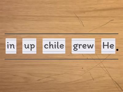 English Sentences - Past simple