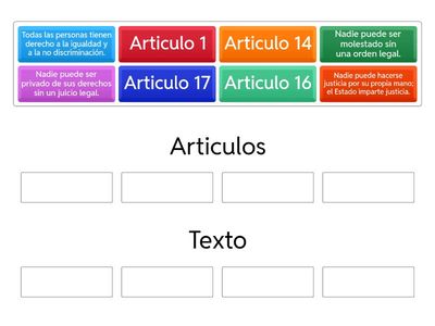 Articulos de la Constitucion Politica de los Estados Unidos Mexicanos aplicado a Normas Juridicas.
