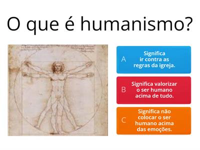 Humanismo - Revisão