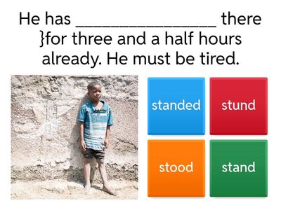 Past Participles - Present Perfect