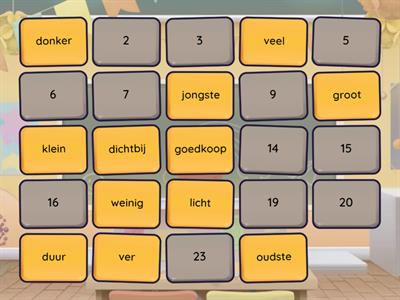 NT2 A2 tegenstellingen 1.5 