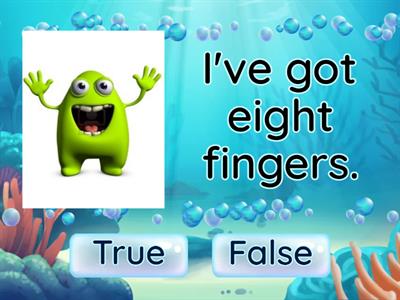 Monsters - body parts