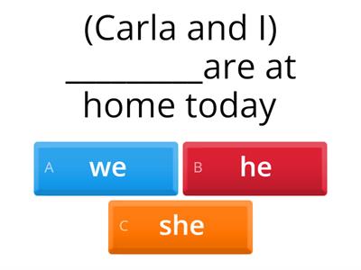 English personal pronouns