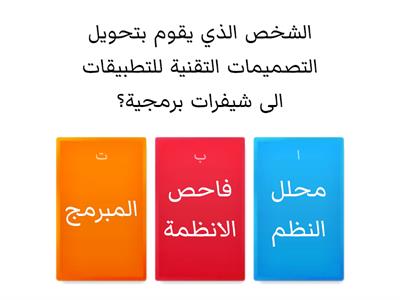  اختبر نفسك \ التحضير لاختبارات نهاية الفصل الثاني \ الحوسبة و تكنولوجيا المعلومات \ الصف السابع 