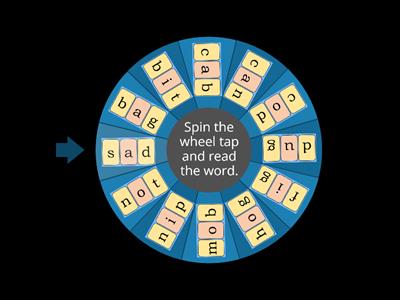 Spin a CVC Word Part 1