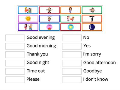 Functional Language - The Basics - Grade 1-2 - Activity #1