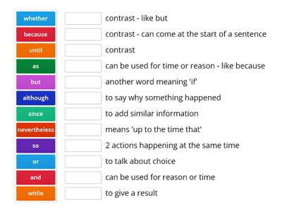 Conjunctions