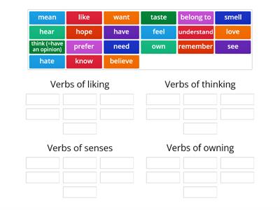 Prepare 3 Unit 2. Stative verbs