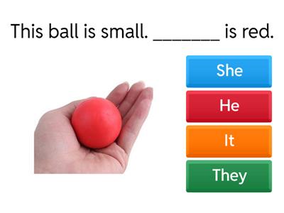 P3 Subject, Object Pronouns