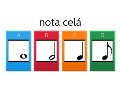 Hudební výchova - noty