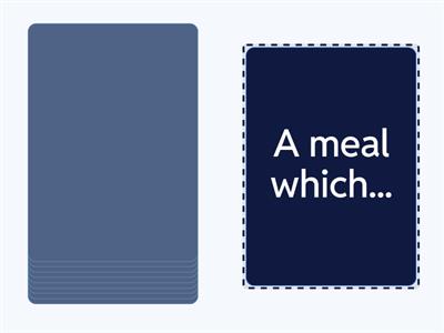 Defining relative clauses 2