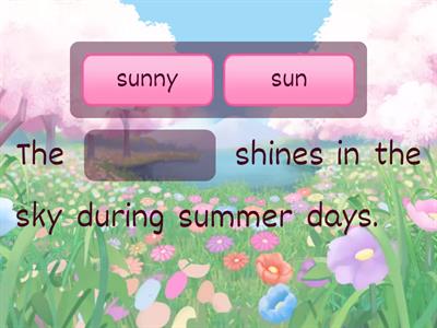 Weather & Present Continuous