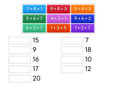 Station 5: Adding 3 Numbers