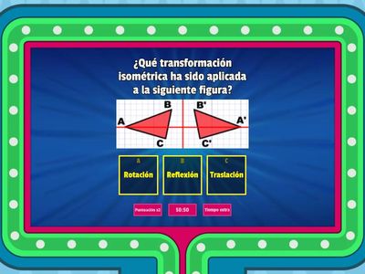 TRANSFORMACIONES ISOMETRICAS 4to