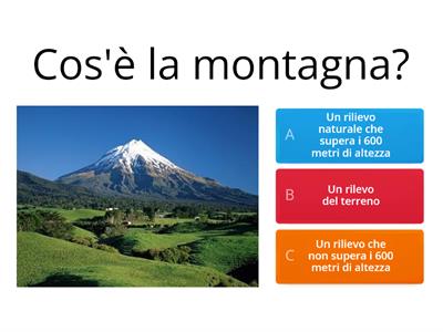 La montagna